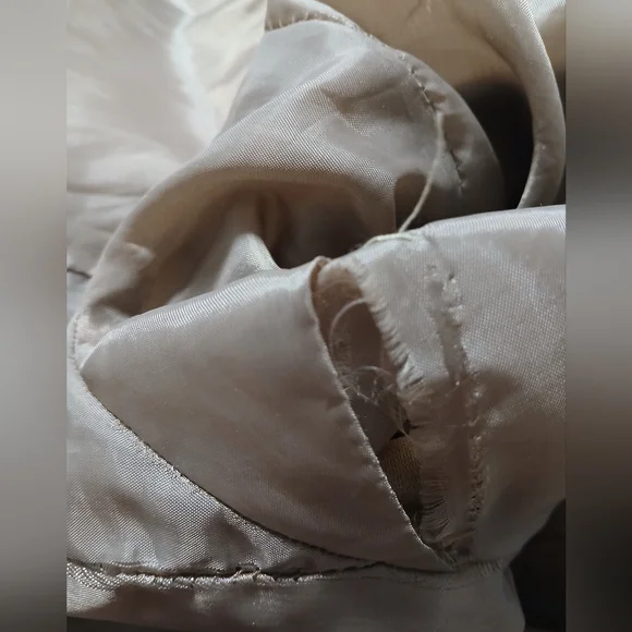 Vintage Brown Suede Trench Coat (L/XL) - Picture 9 of 9